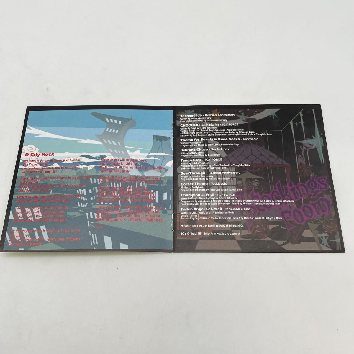 Panty & Stocking with Garterbelt The Original Soundtrack CD Japan Import