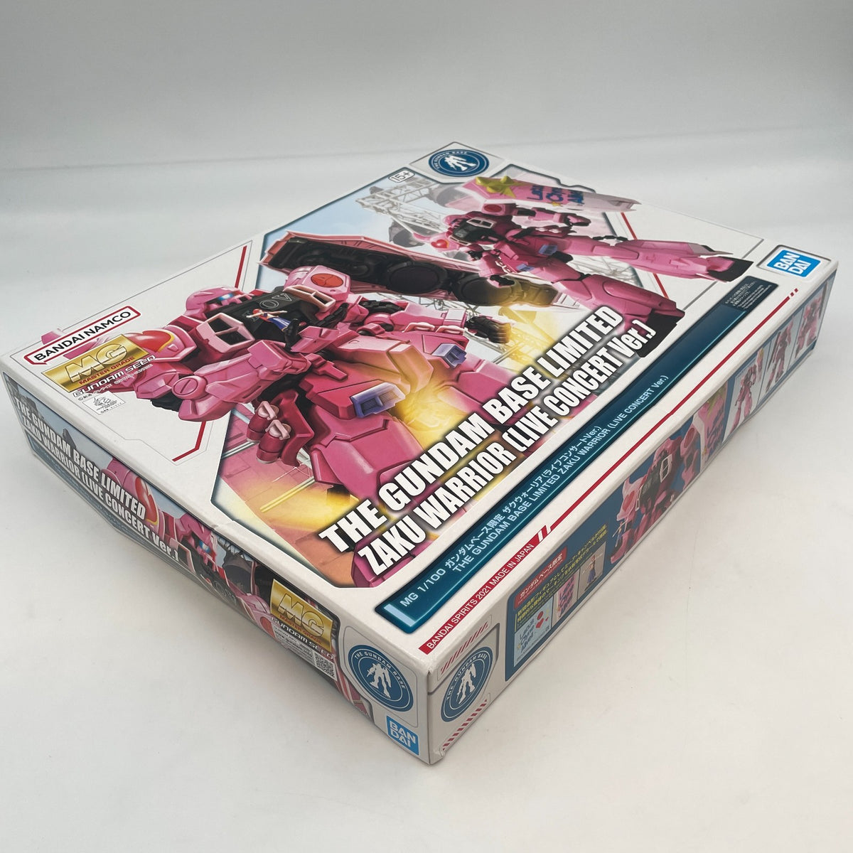 1/100 MG Zaku Warrior Live Concert Ver. Plastic Model kit Gundam Base Limited