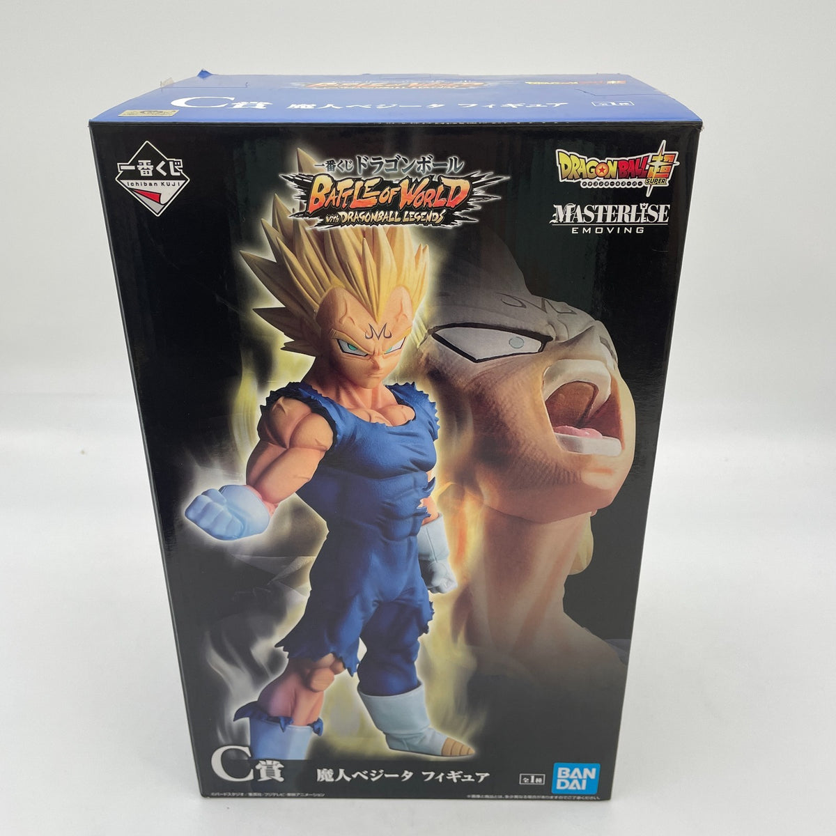 Dragonball Legends BATTLE OF WORLD Majin Vegeta Figure Ichiban kuji Banpresto