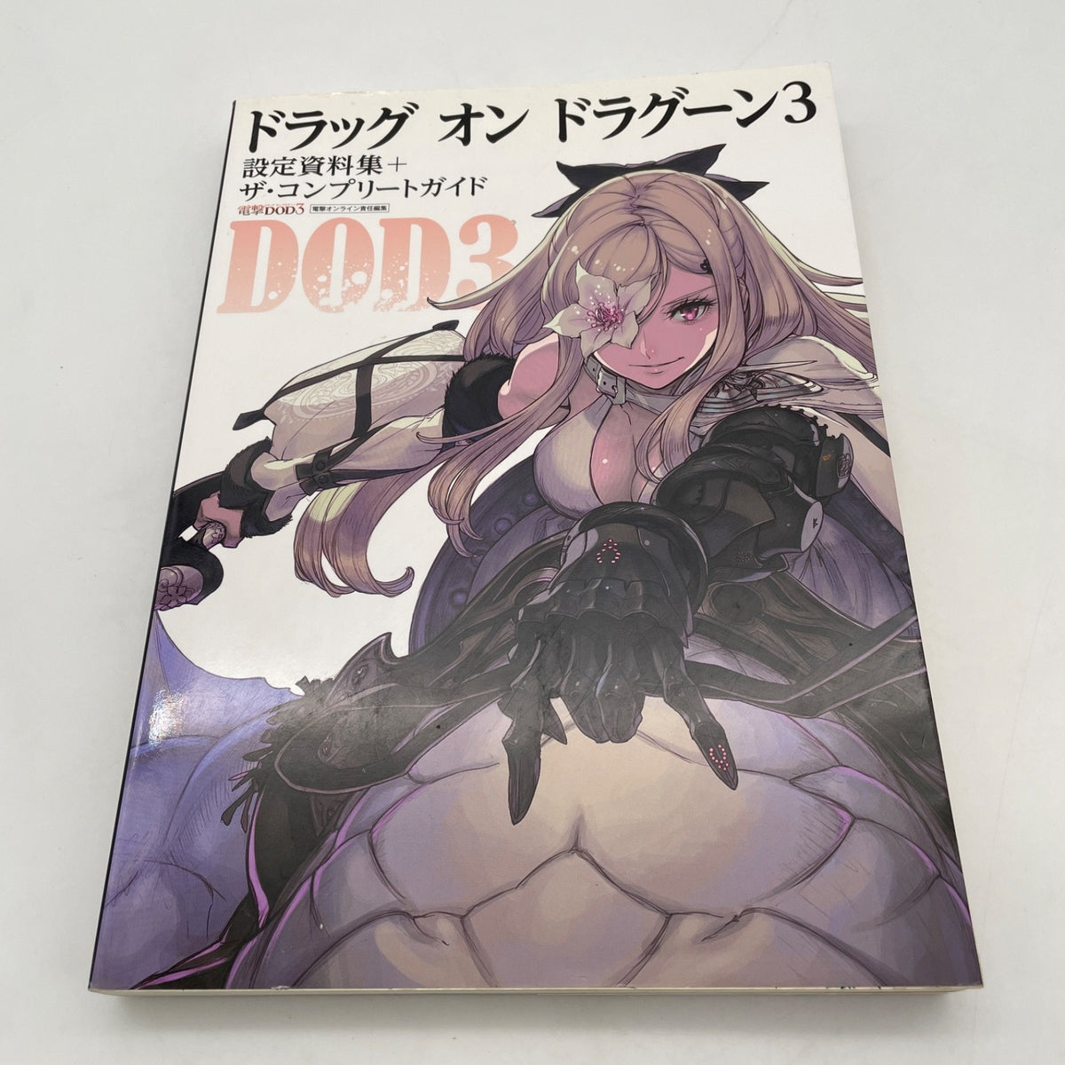 PS3 Drag On Dragoon 3 Art Book The Complete Guide ASCII Media Works/KADOKAWA