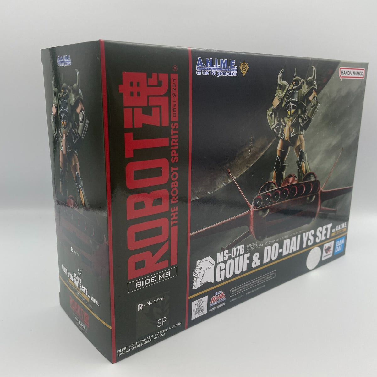 ROBOT SPIRITS SIDE MS MS-07B Gouf Dodai YS Set ver. A.N.I.M.E. Figure Bandai Toy