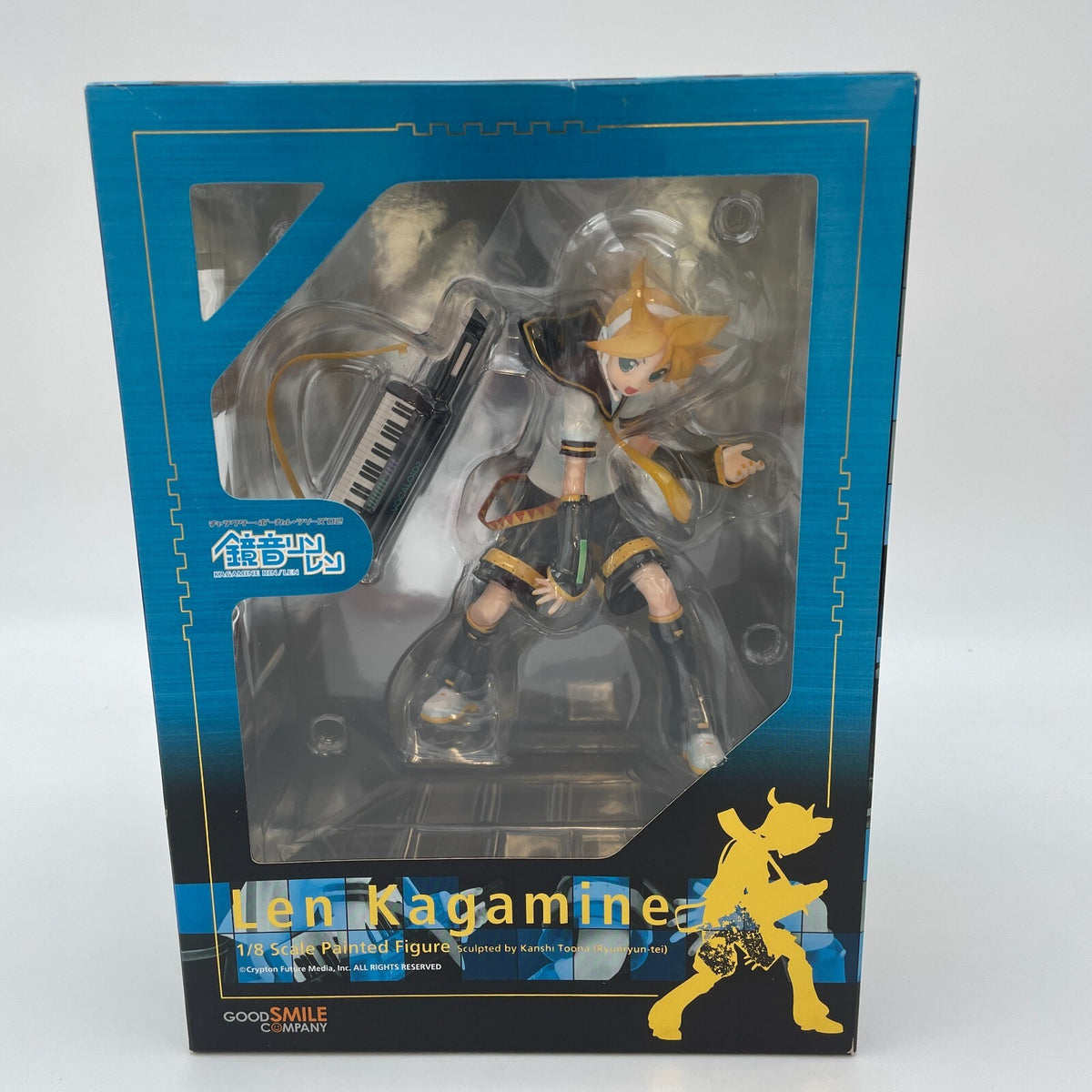 Vocaloid Kagamine Len Character Vocal Series 02 PVC Figure Good Smile Japan Toy