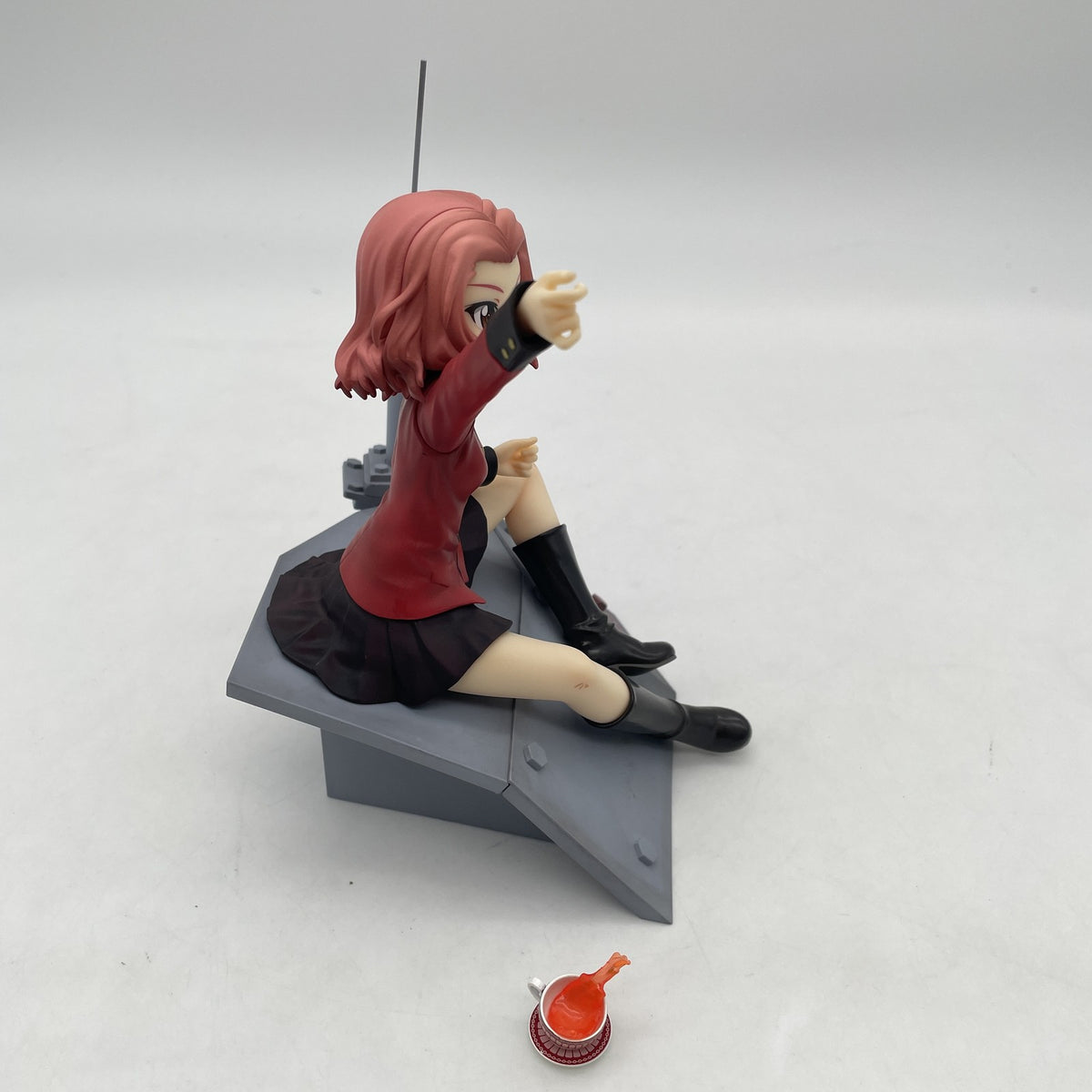No box Girls und Panzer the Movie Rosehip 1/7 Scale PVC Figure Japan seller