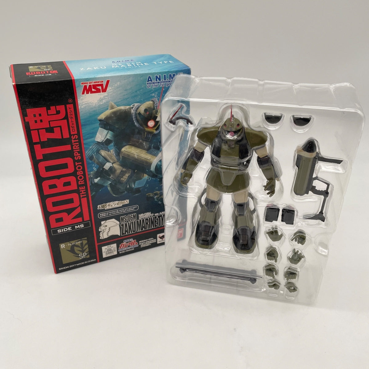 ROBOT Spirits SIDE MS MS-06M Underwater Zaku Ver. A.N.I.M.E. Figure Gundam JP