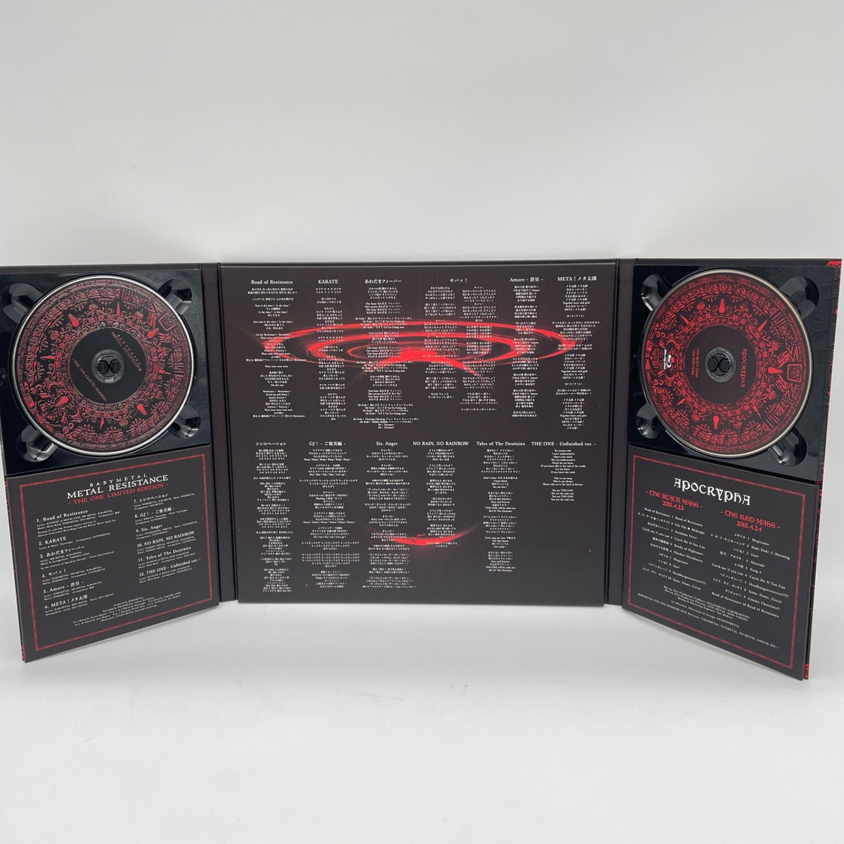 BABYMETAL Album METAL RESISTANCE THE ONE LIMITED EDITION CD + Blu-ray JP