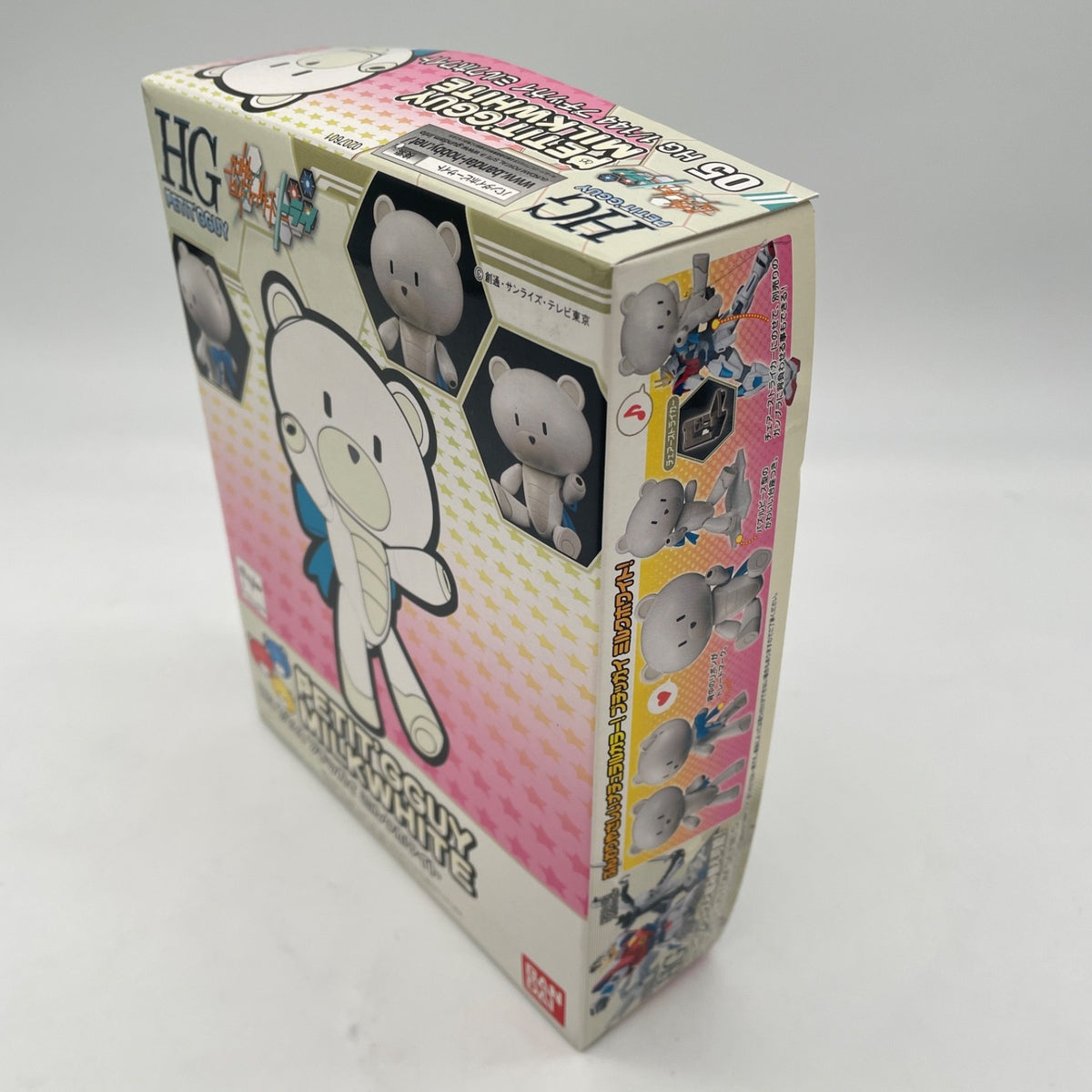 1/144 HGPG Petitgguy Milk White Plastic Model Kit Build Fighters Try Japan