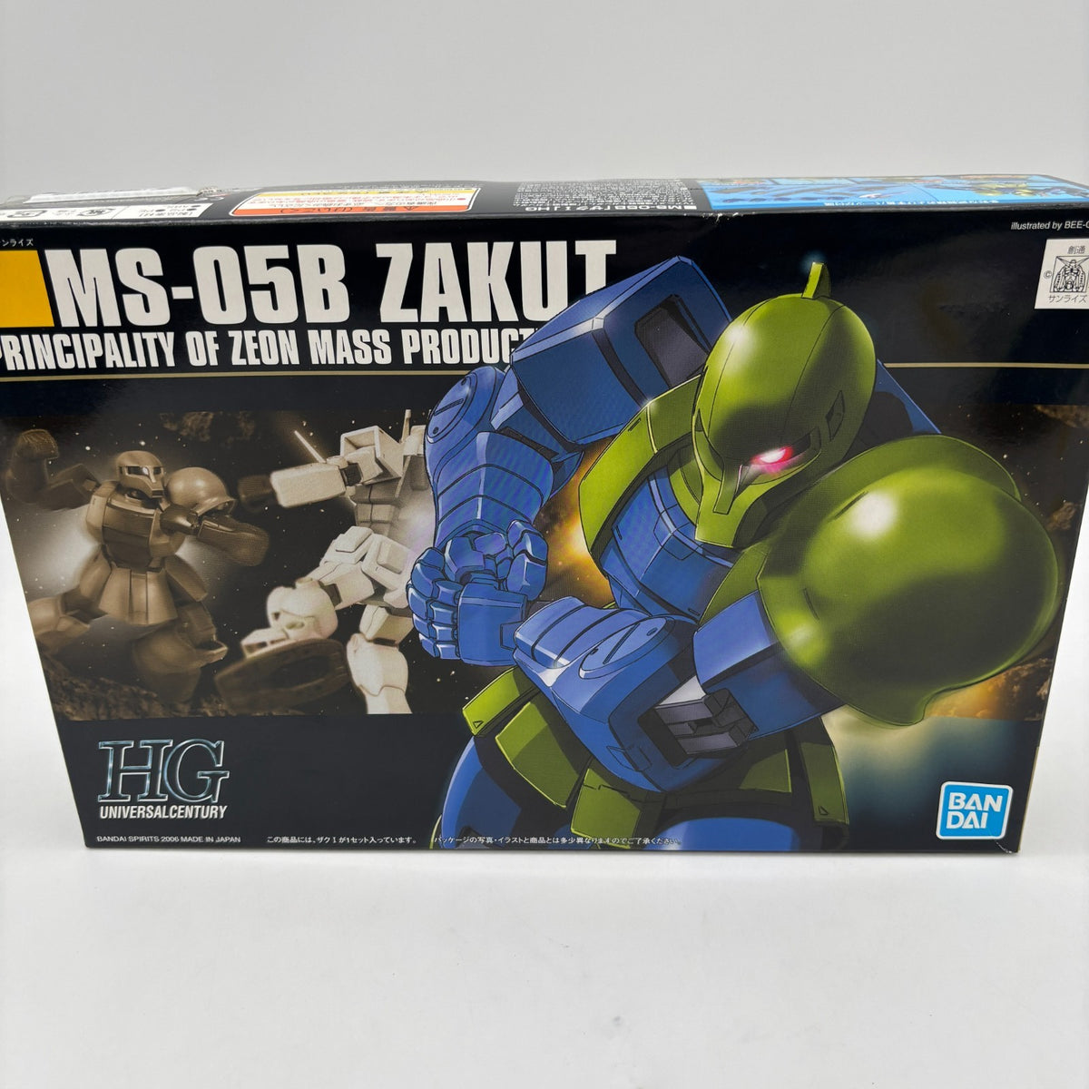 BANDAI Spirit HGUC 1/144 MS-05B Zaku I Mobile Suit Gundam JAPAN