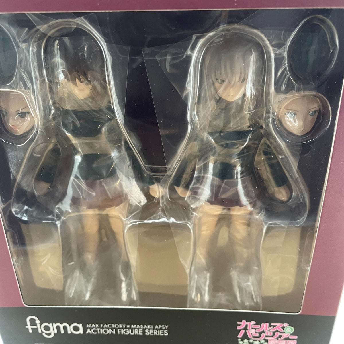 figma Girls Und Panzer Movie Maho Nishizumi & Erika Izumi Set Figure Max Factory