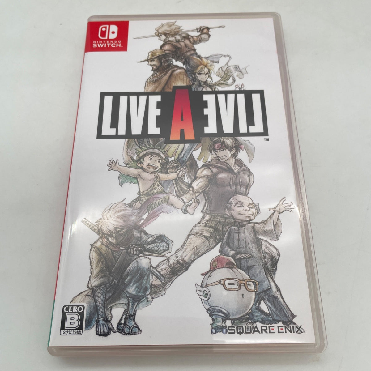 Live A Live Collector's Edition Nintendo Switch SQUARE ENIX Limited Japan Import