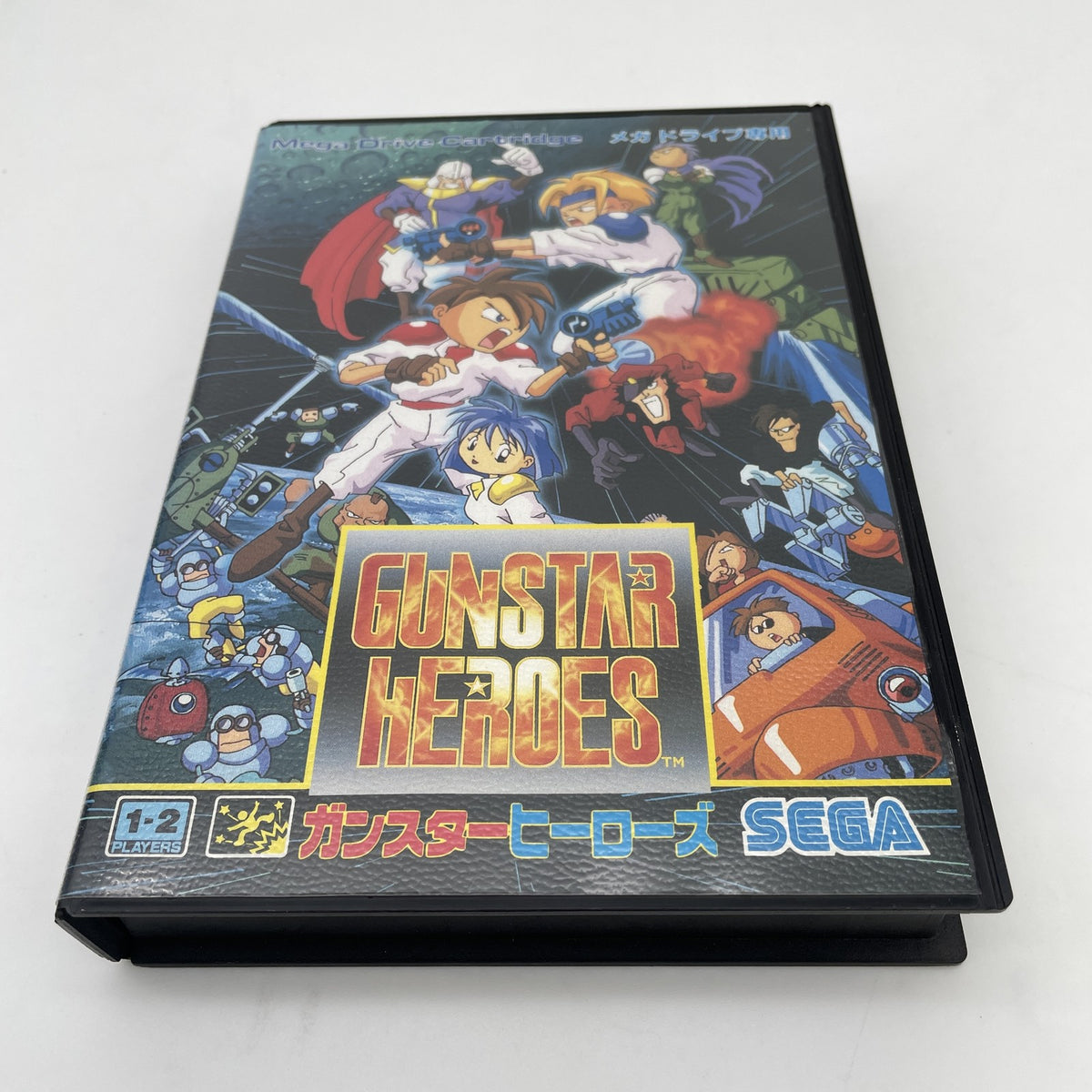 Gunstar Heroes sega mega drive Genesis from Japan Action game