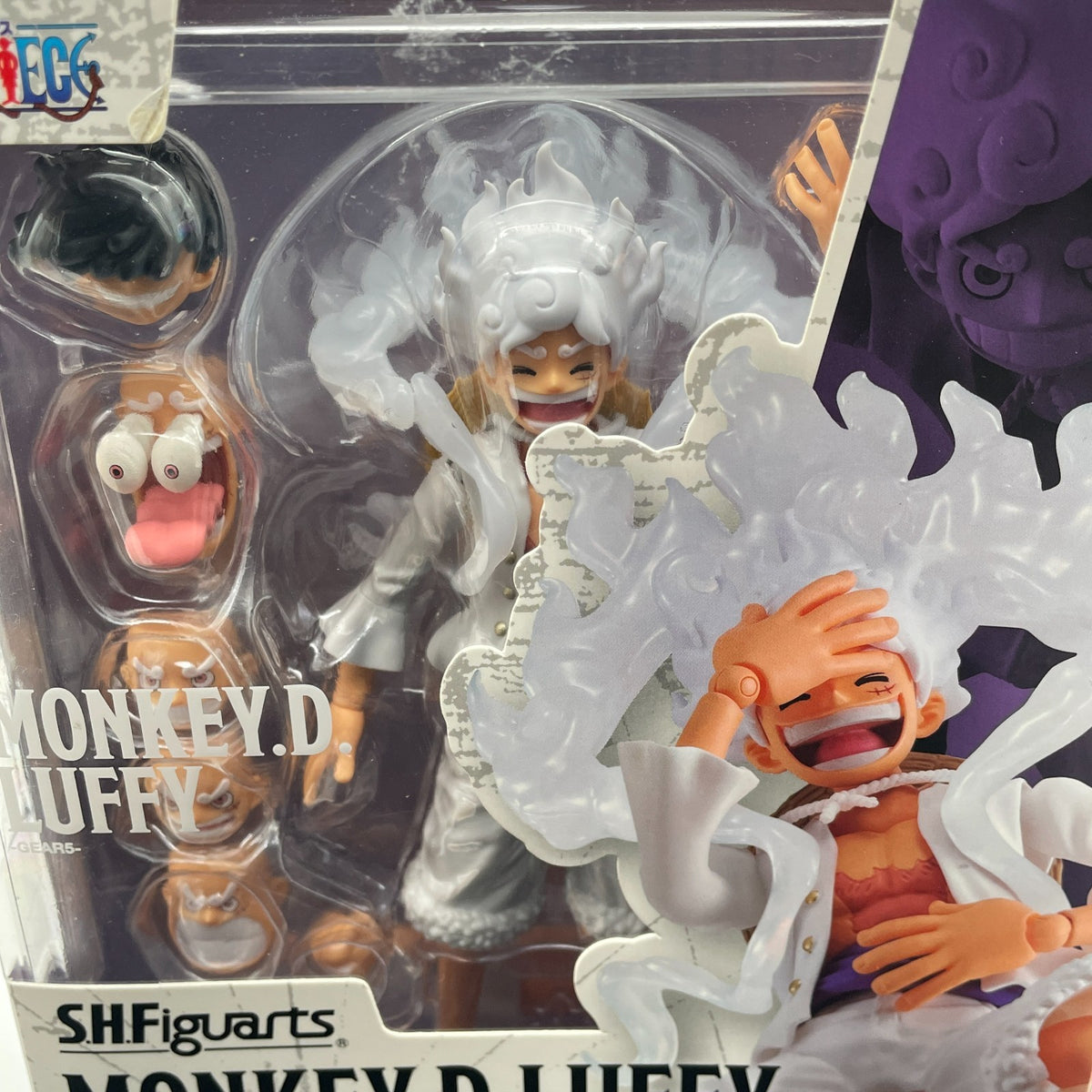 S.H.Figuarts Monkey D Luffy Gear 5 Action Figure ONE PIECE BANDAI Japan