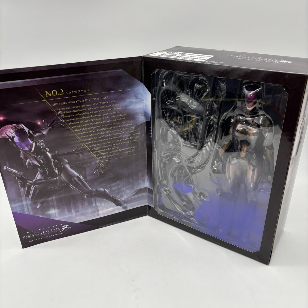 DC Comics VARIANT PLAY ARTS Kai Batman Catwoman DESIGNED BY TETSUYA NOMURA