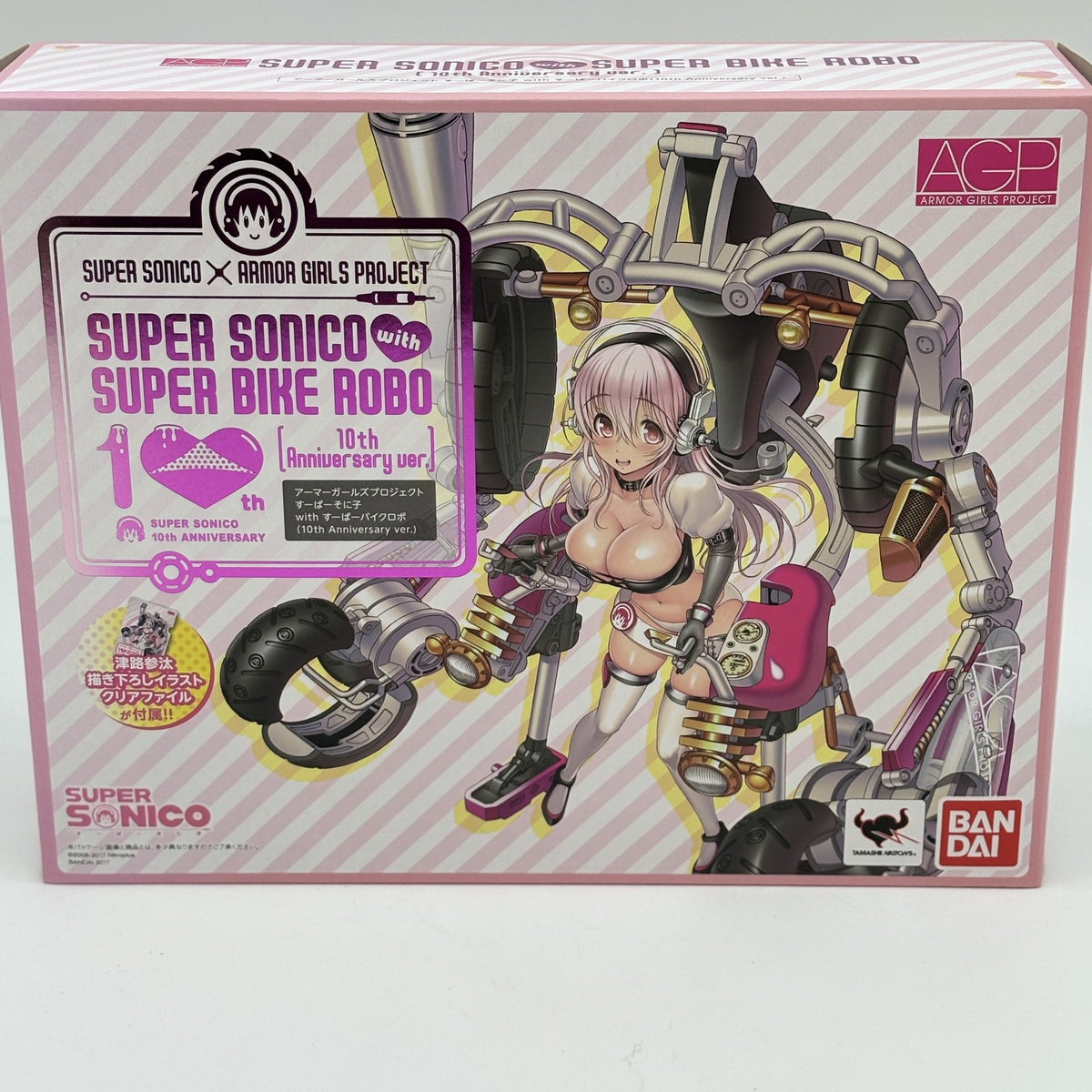 Armor Girls Project Super Sonico with Super Bikerobot 10th Anniversary Figure JP