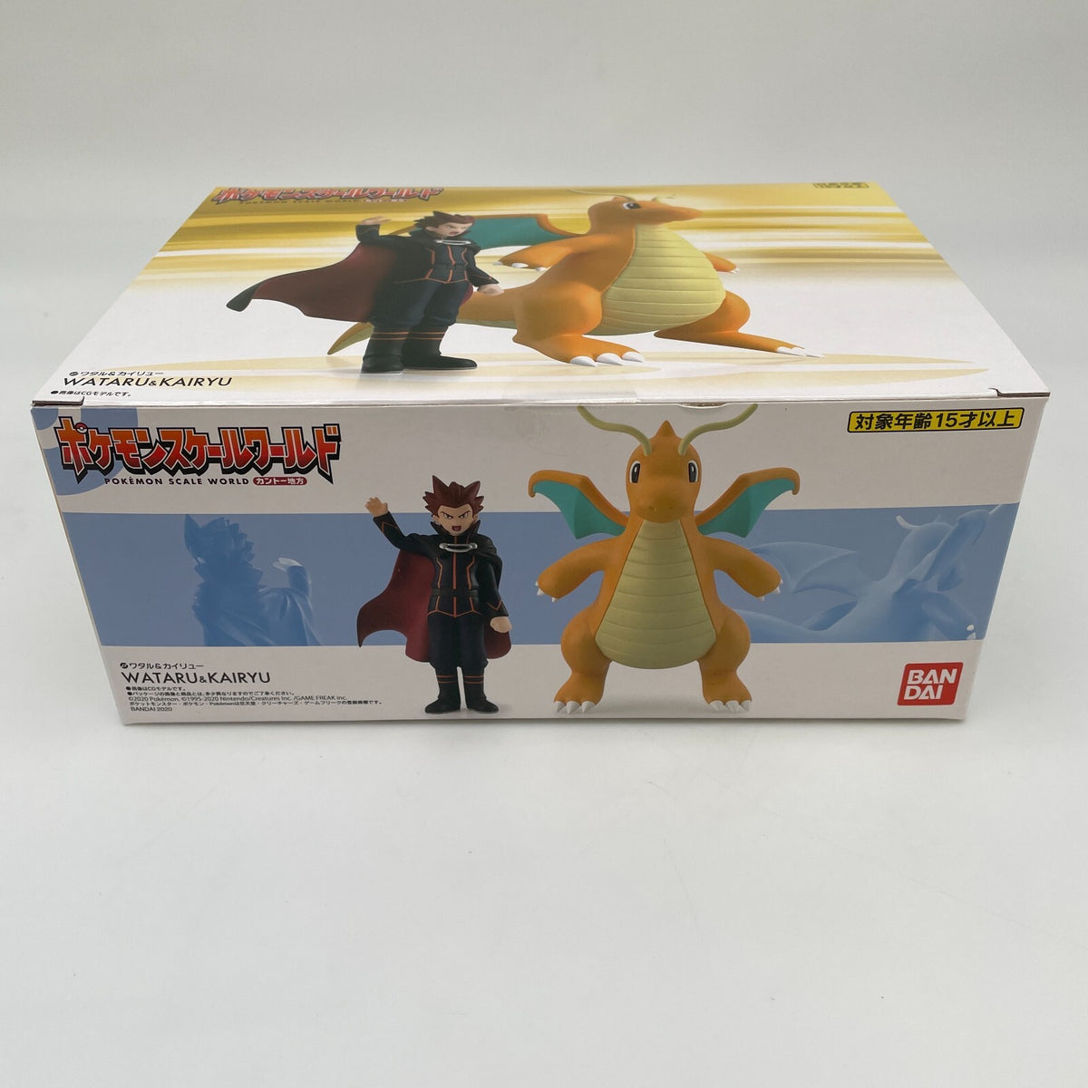 Figure Pokemon 1/20 World Kanto Region LANCE & DRAGONITE BANDAI Japan