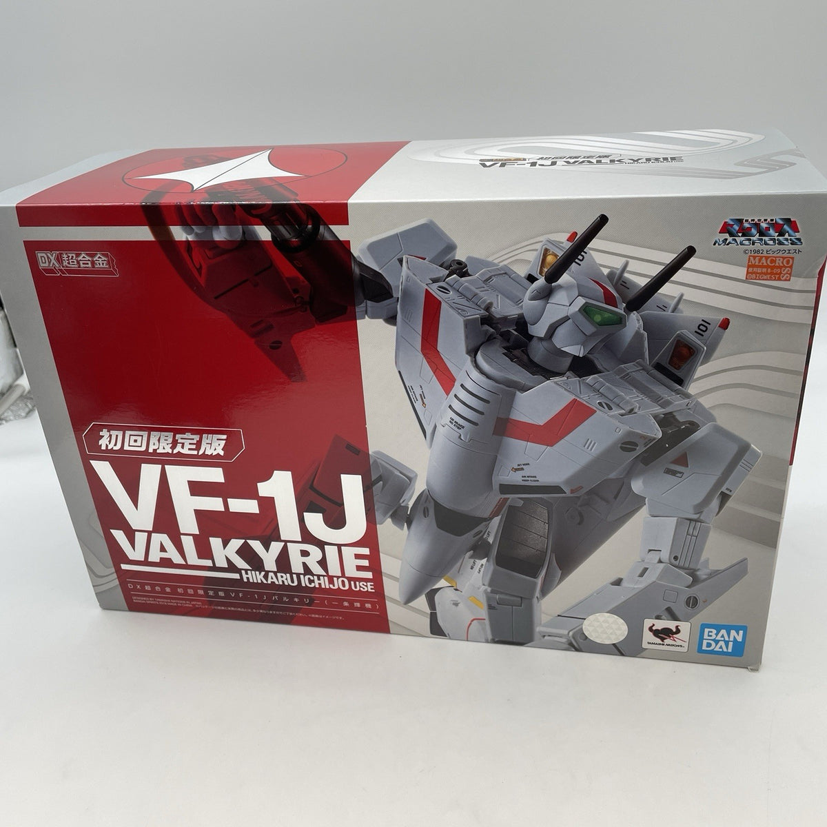 BANDAI DX Chogokin Macross VF-1J Valkyrie Hikaru Ichijo Limited Figure BANDAI