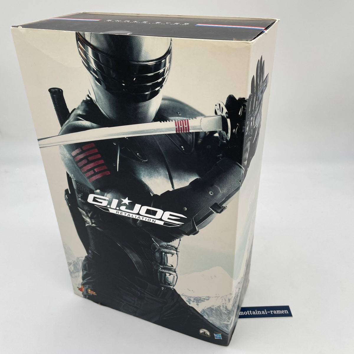 G.I. Joe Back 2 Revenge Snake Eyes Movie Masterpiece 1/6 Action Figure Hot Toys