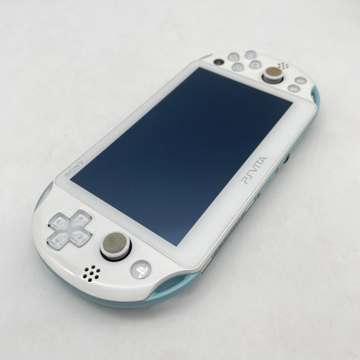 SONY PlayStation PS Vita PCH 2000 Light Blue White Console Charger Tested w/Box