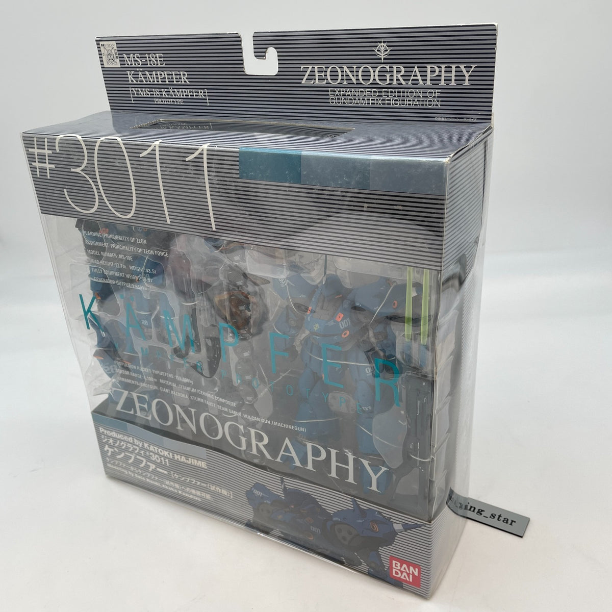 ZEONOGRAPHY # 3011 Kampfer Figure Mobile Suit Gundam Bandai Spirits Japan