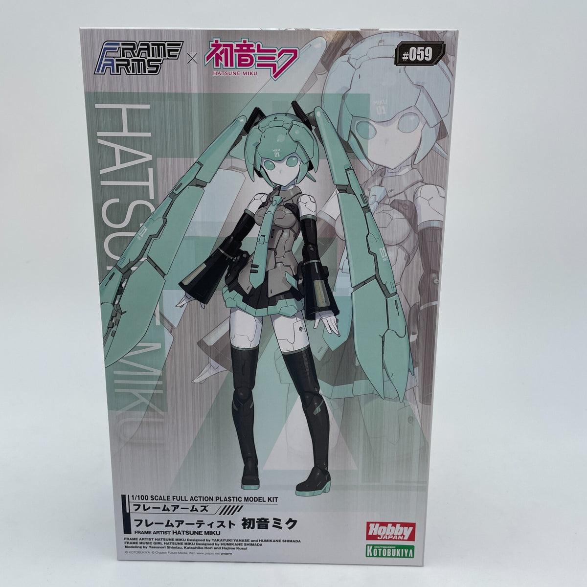 Frame Arms Frame Artist Miku Hatsune 1/100 Plastic model KOTOBUKIYA