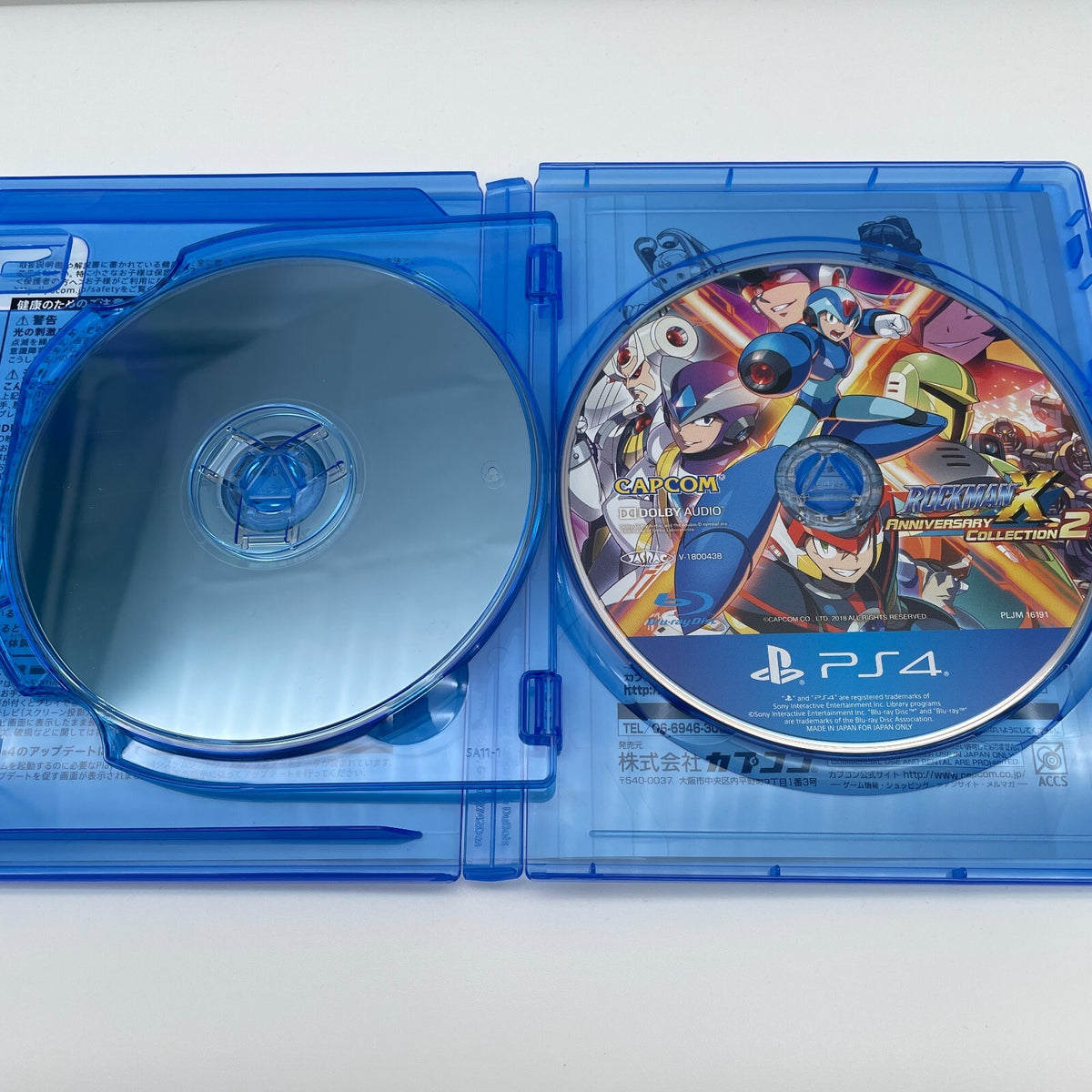 PS4 Rockman Megaman X Anniversary Collection 1 + 2 Japanese Ver. PlayStation 4