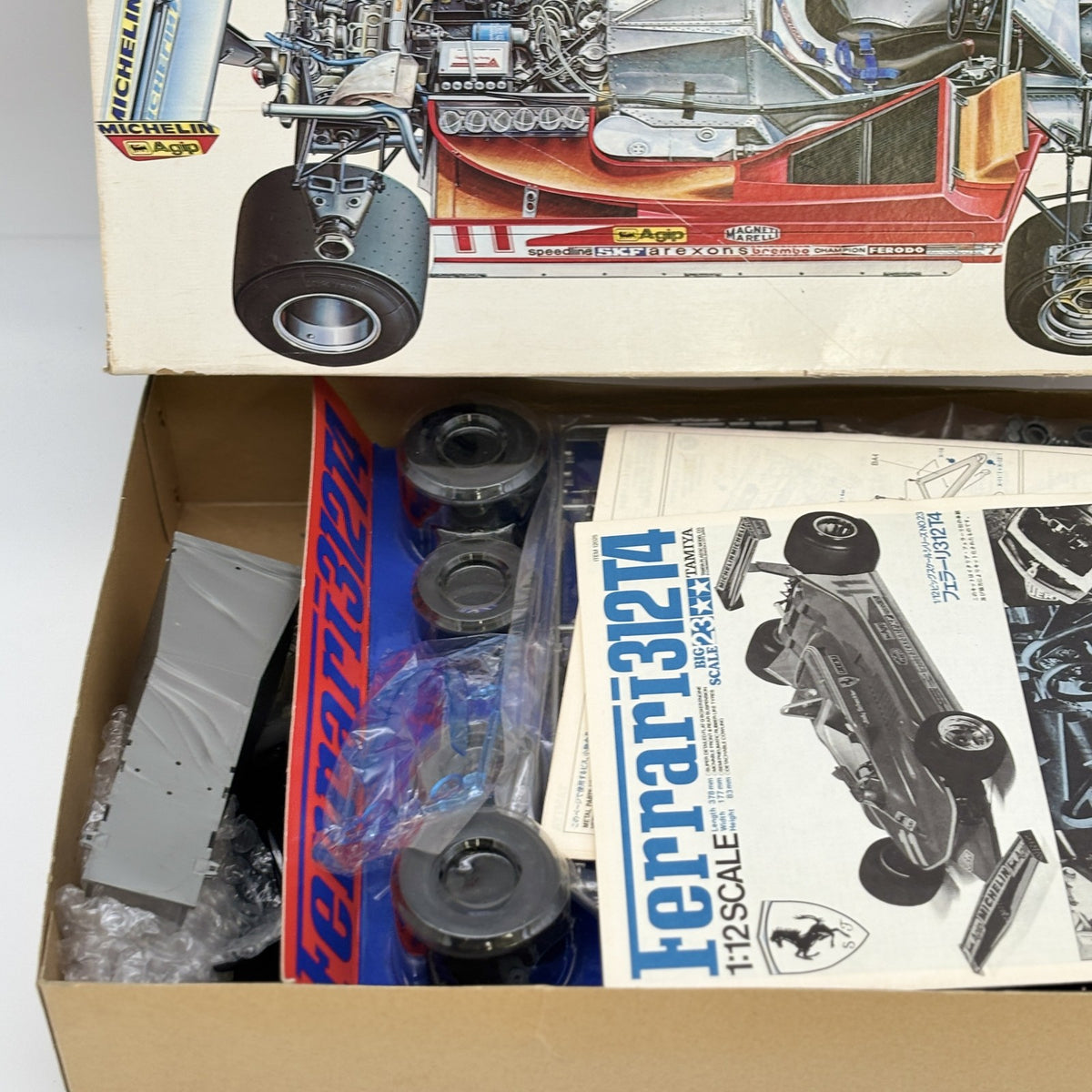 Model Kit 1/12 Big Scale Series NO.23 Ferrari 312T4 Tamiya From Japan