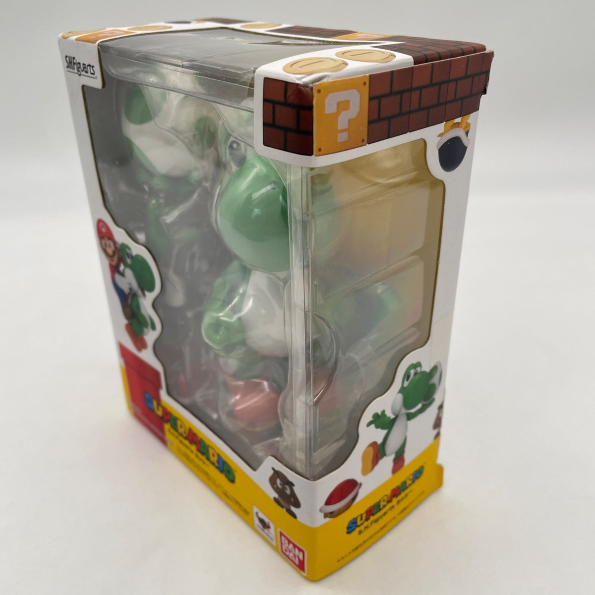 S.H. Figuarts Yoshi Action Figure Super Mario BrosBandai Japan import