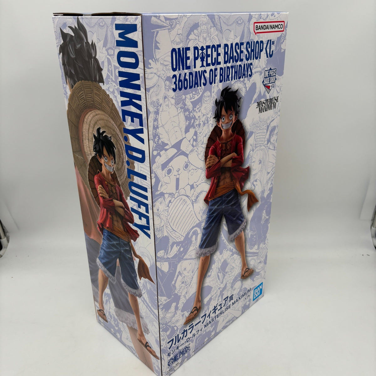 ONE PIECE 366DAYS OF BIRTHDAYS Monkey D. Luffy Full Color Figure BANDAI NAMCO