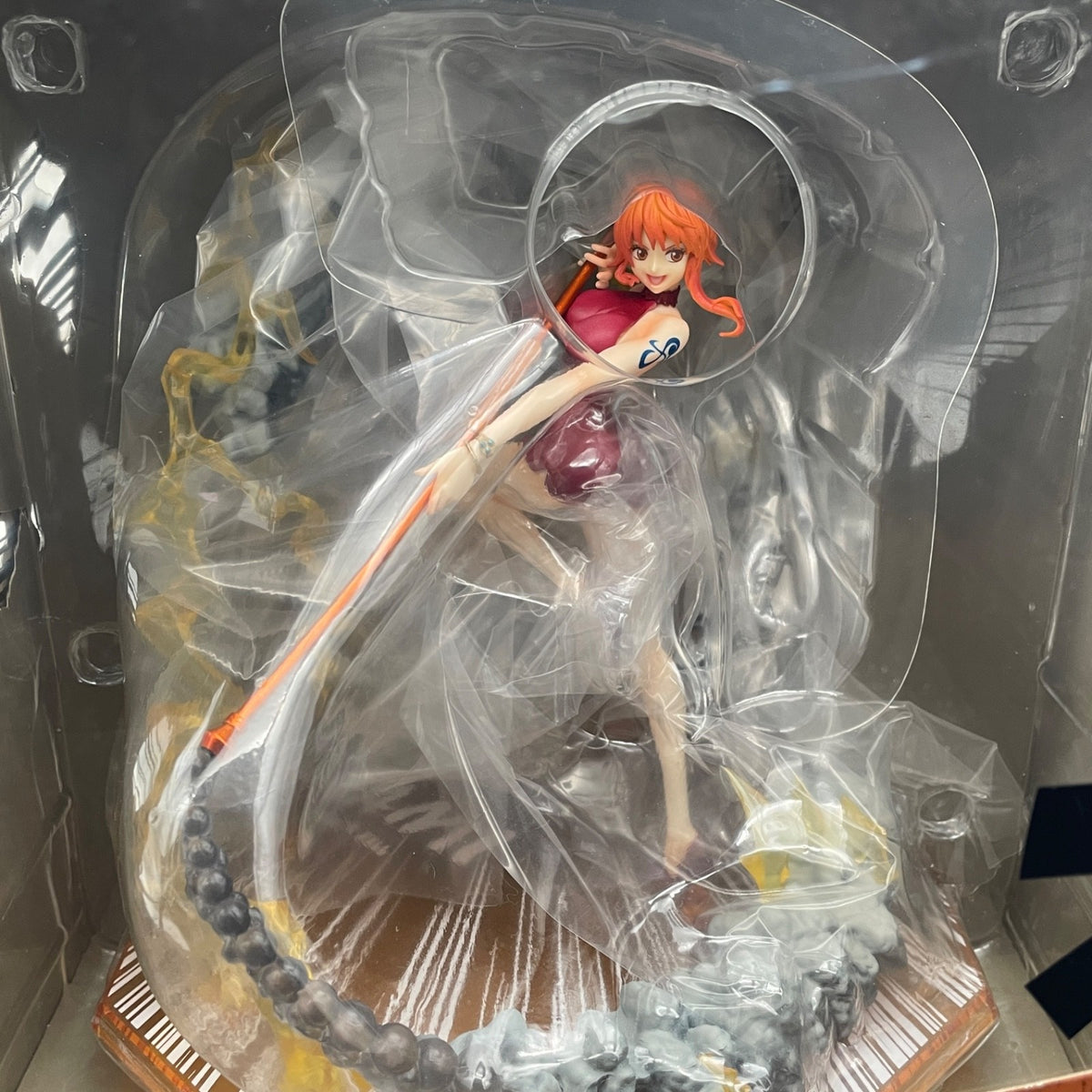 Figuarts ZERO ONE PIECE Nami Black Ball Extra Battle Figure BANDAI