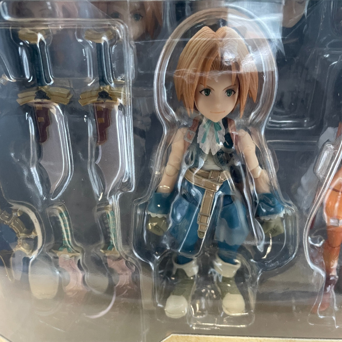 Figure BRING ARTS Zidane Tribal & Garnet Til Final Fantasy 9 IX From Japan