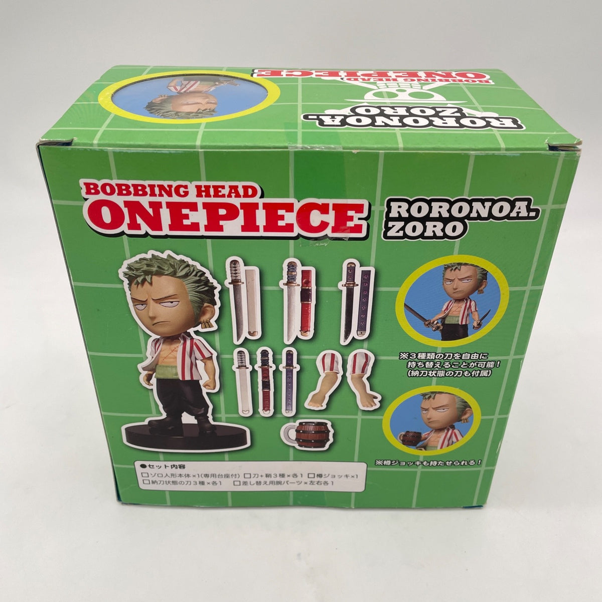 Bobbing Head ONE PIECE series Roro Noah Zoro Japan seller