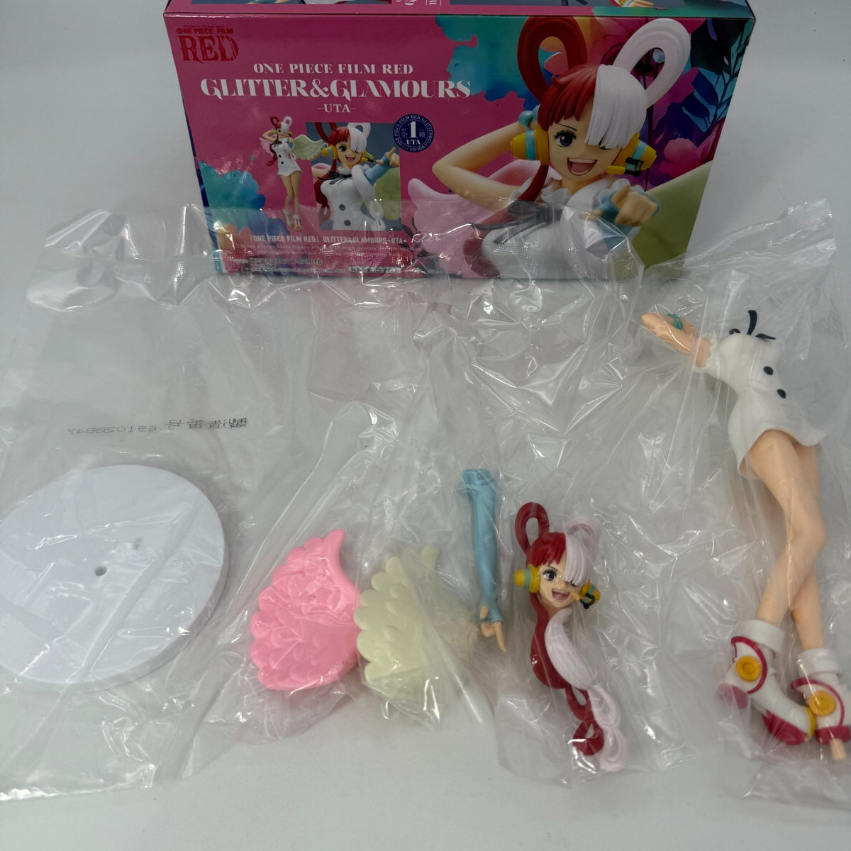 Uta ONE PIECE Film RED Glitter Glamours Figure Banpresto w/Box From JP
