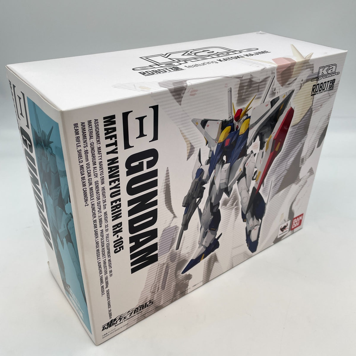 ROBOT SPIRITS Ka Signaiture Side MS Ξ XI GUNDAM Action Figure BANDAI Japan