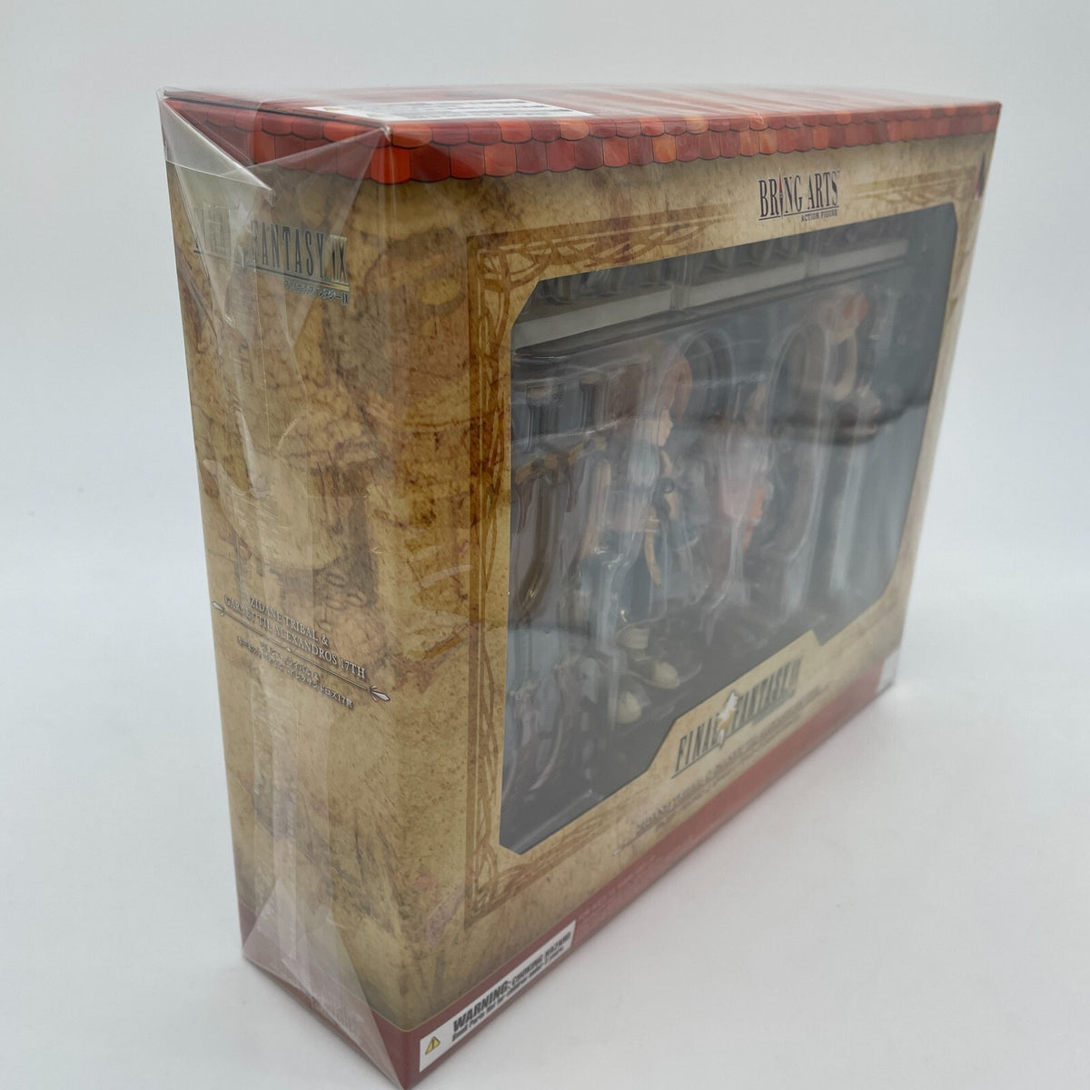 Figure BRING ARTS Zidane Tribal & Garnet Til Final Fantasy 9 IX From Japan