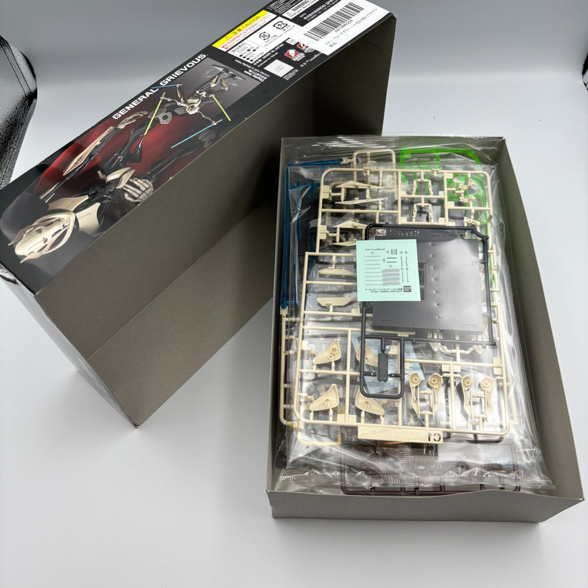 Star Wars General Grievous 1/12 Scale Plastic Model Kit Bandai Japan Import
