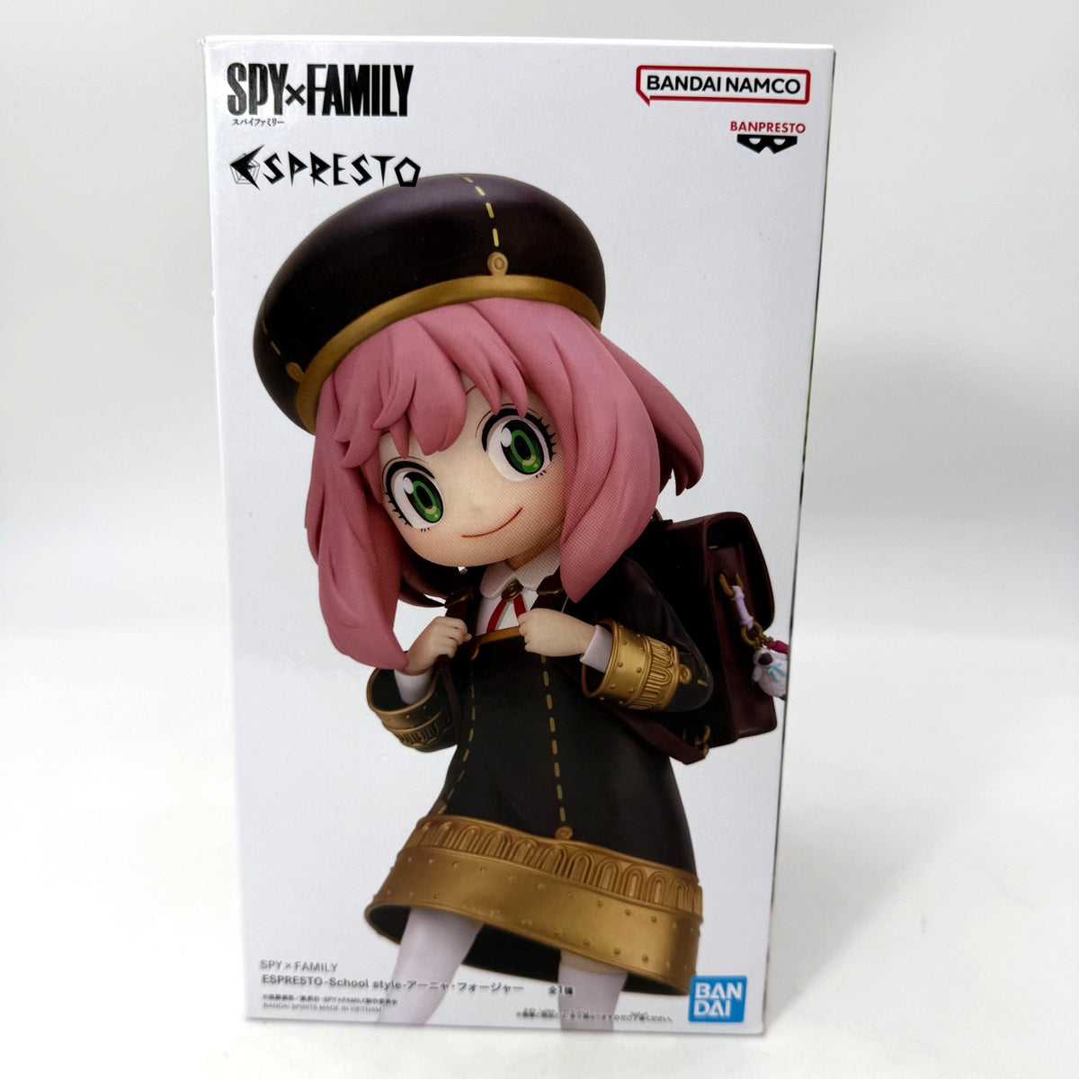 Anya Forger SPY FAMILY ESPRESTO School style BANPRESTO Figure w/Box