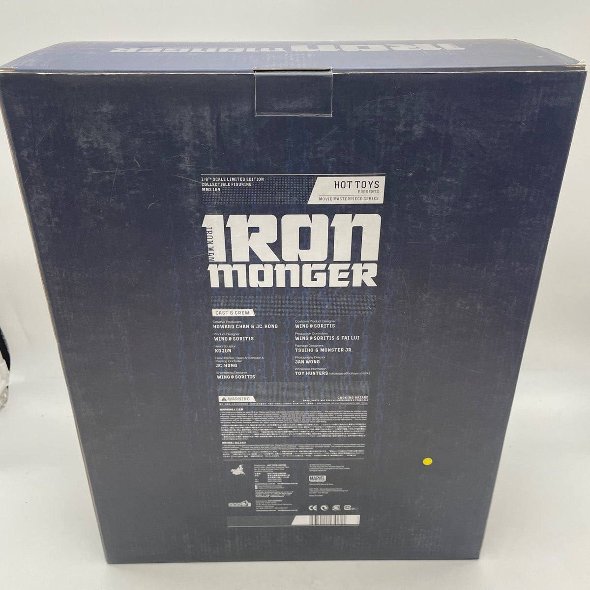 Hot Toys Marvel Iron Man IRON MONGER 1/6 Action Figure Movie Masterpiece MMS164