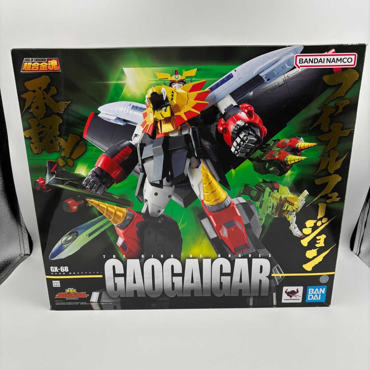 Soul of Chogokin GX-68 Gaogaigar Figure The King of Braves Gaogaigar Bandai
