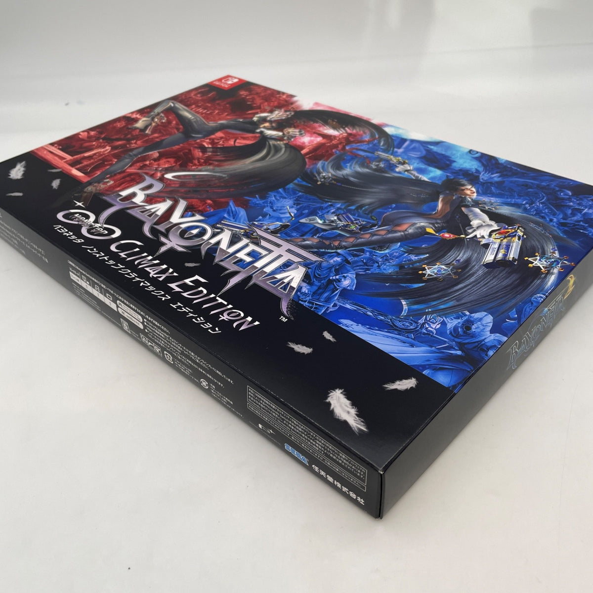 Nintendo Switch Bayonetta Climax Edition w/Steel book Original sticker