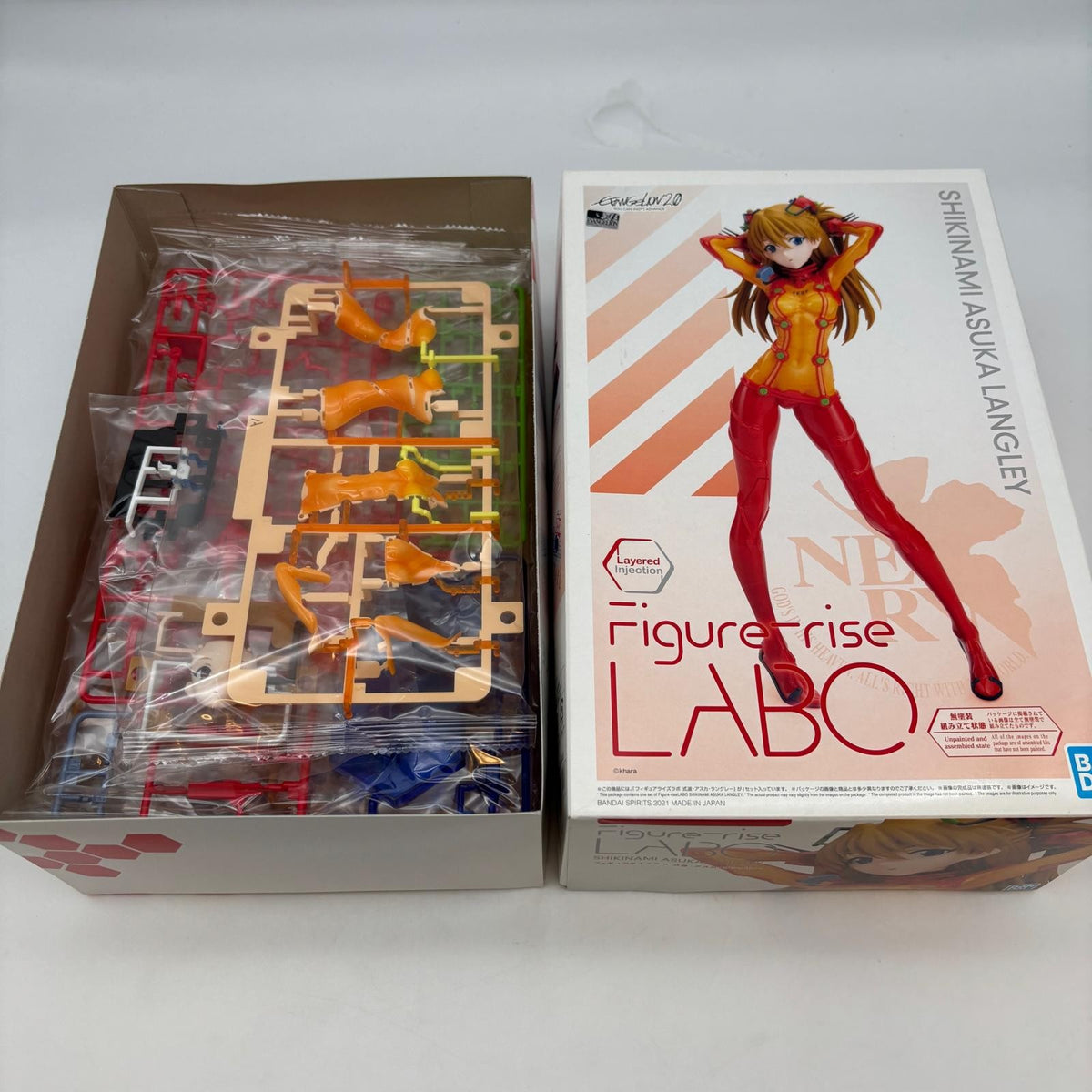 Figure Rise Lab Shikinami Asuka Langley Neon Genesis Evangelion BANDAI SPIRITS