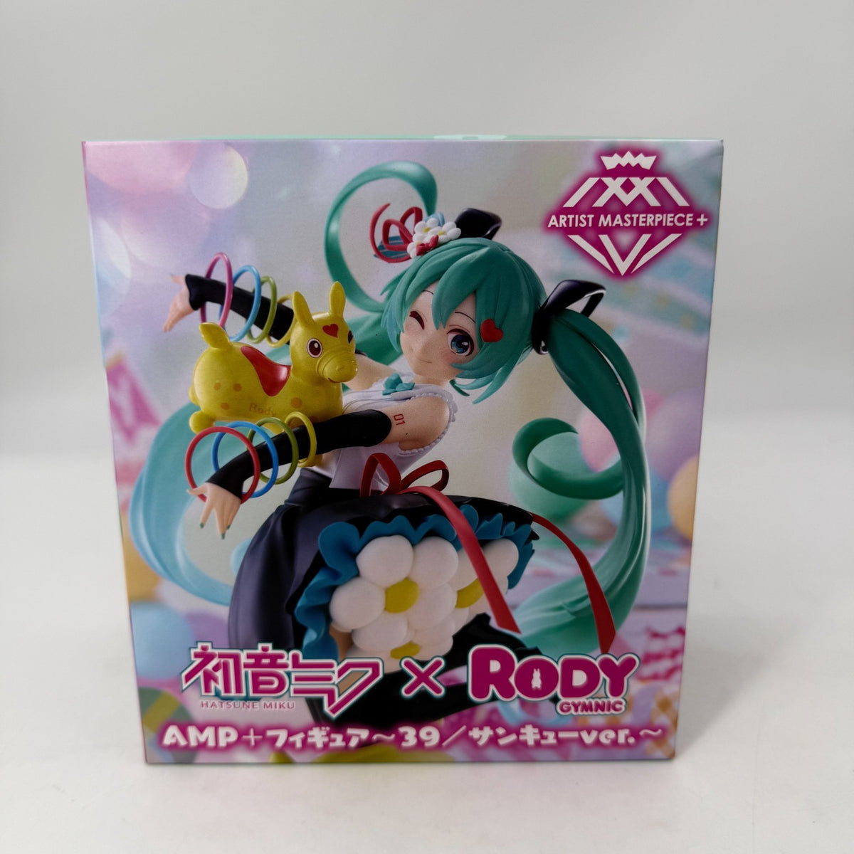 Hatune Miku Rody GYMNIC AMP+ Figure 39 Thank you Ver JAPAN