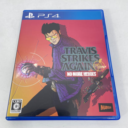 PS4 MARVELOUS TRAVIS STRIKES AGAIN NO MORE HEROES PlayStation 4 Japan Import
