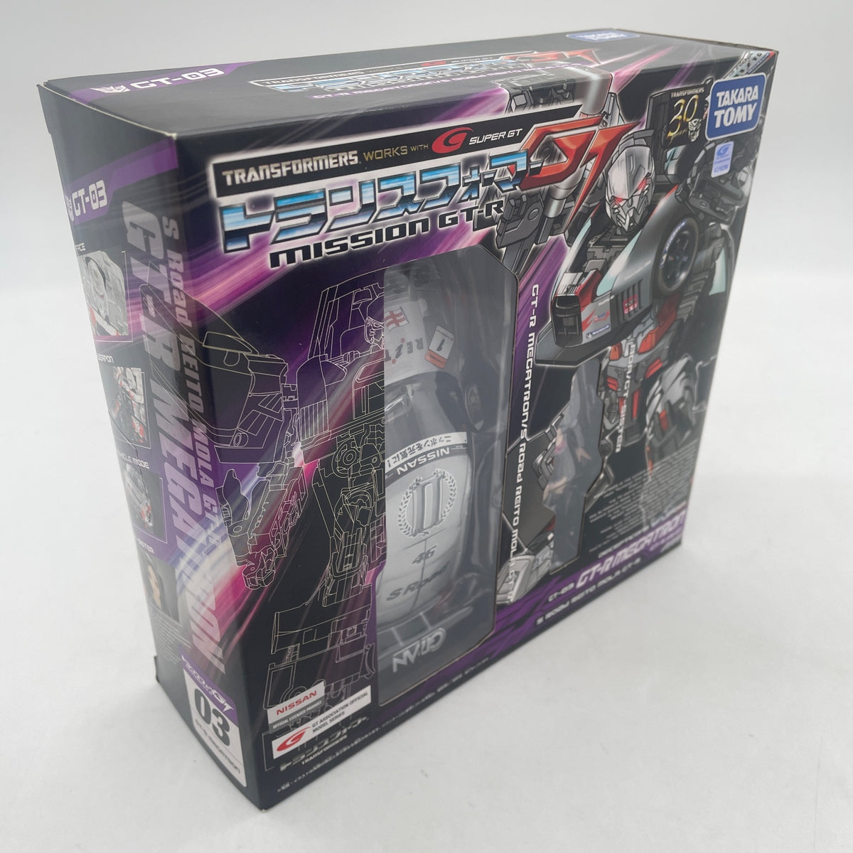 GT GT-03 GT-R Megatron Transformer GT Figure Takara Tomy