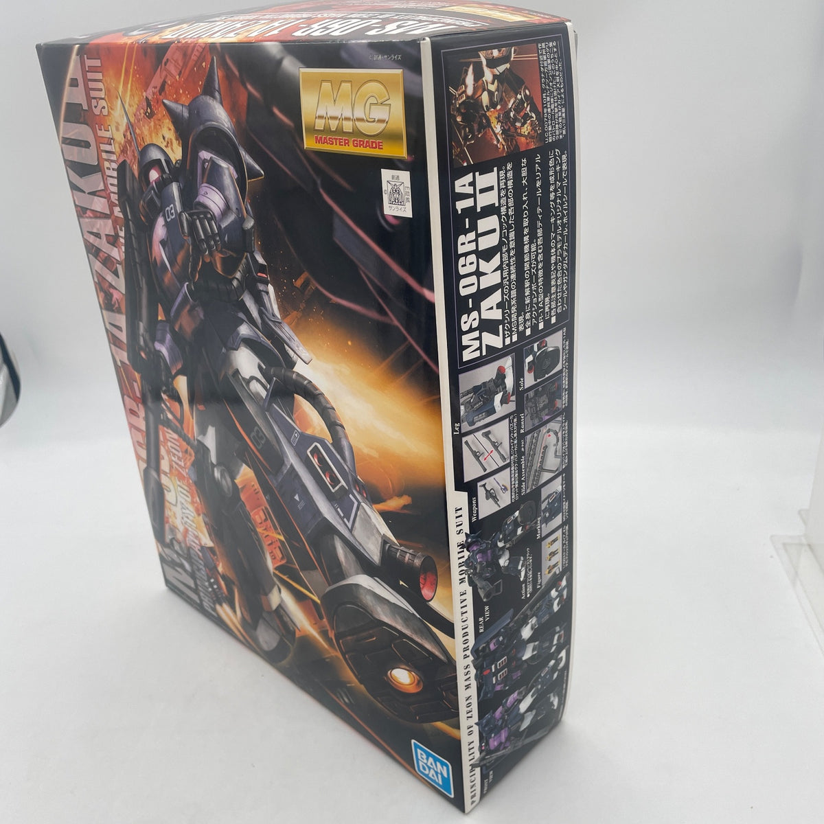 MG 1/100 MS-06R-1A High Mobility Type Zaku II lack Tri-Star Ver 2.0 BANDAI