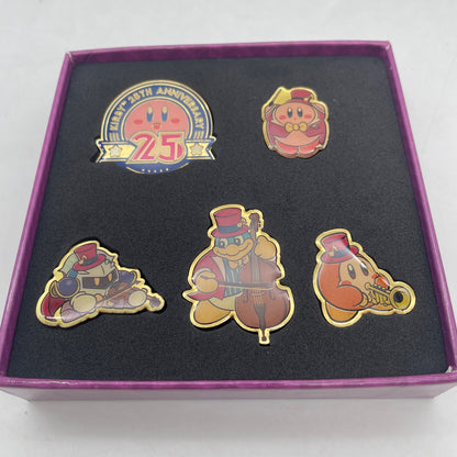 Kirby 25th Anniversary Orchestra Concert Pin Badge Set Kirby of the Stars