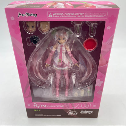 Figure Figma Hatsune Miku Sakura EX-061 Max Factory From Japan