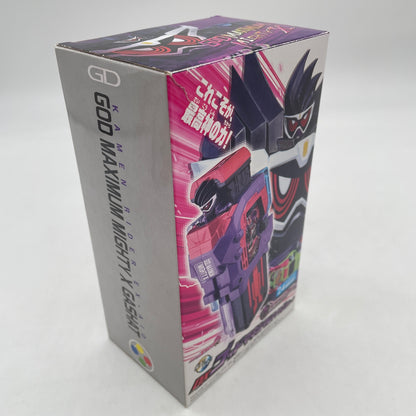 Masked Kamen Rider Ex-Aid DX God Maximum Mighty X Gashat BANDAI