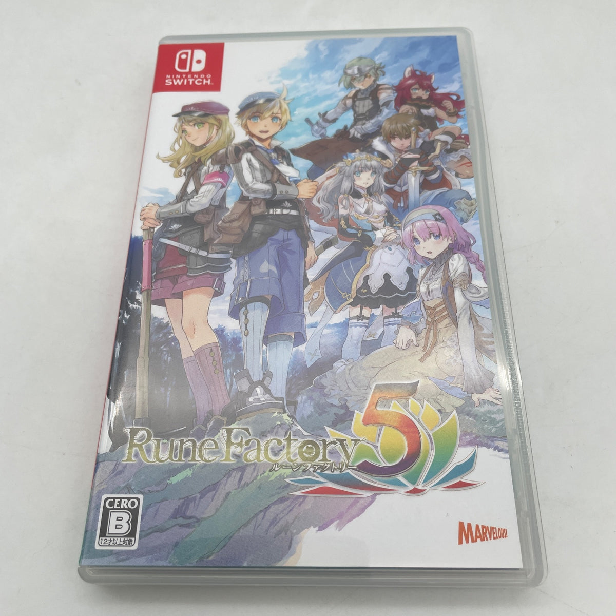 Nintendo Switch Rune Factory 5 Marvelous Japan Import