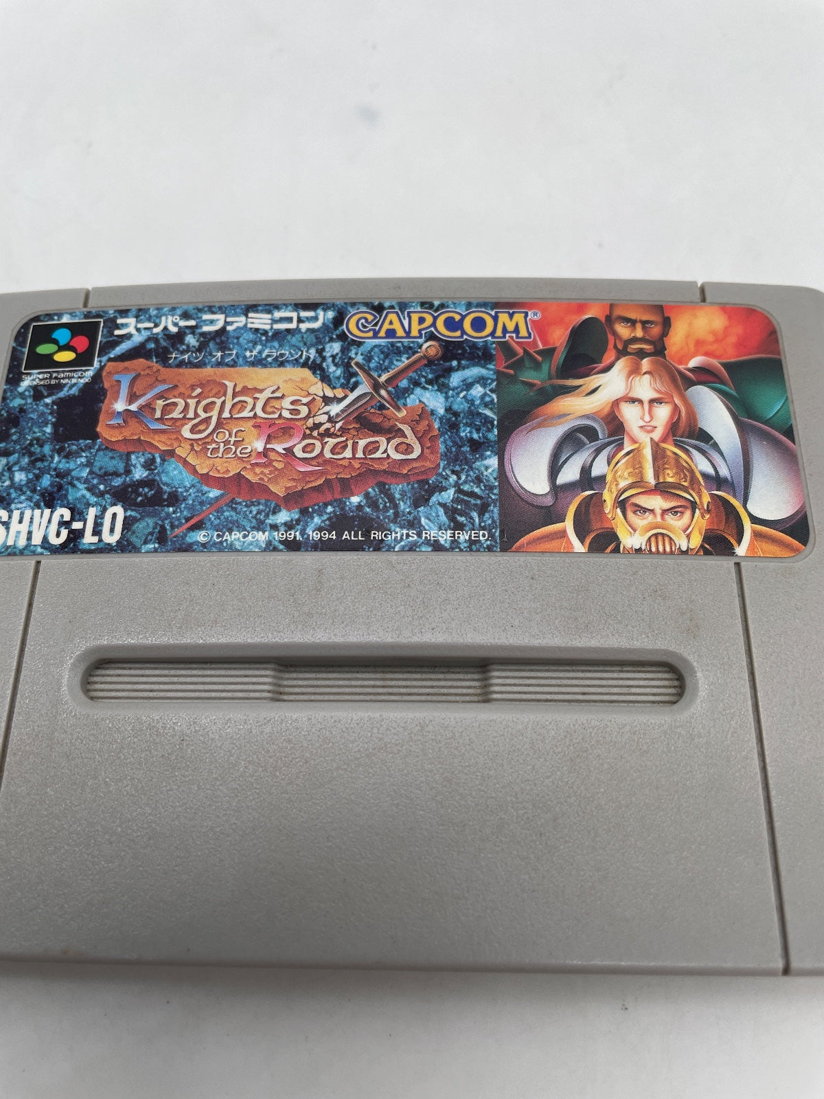 Nintendo Super Famicom Knights of the Round Cartridge only SFC Japan Import