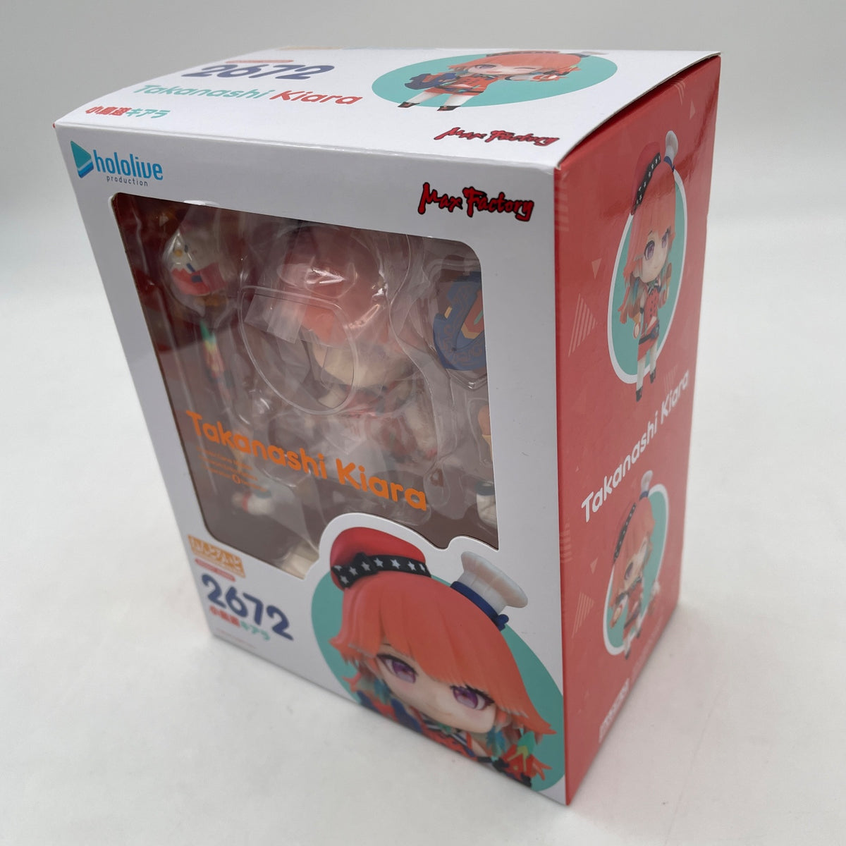 Nendoroid hololive production Takanashi Kiara Action Figure #2672 Max Factory