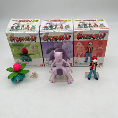 Pokemon Scale World Figure Kanto Region Complete set 1/20 Bandai Japan Import